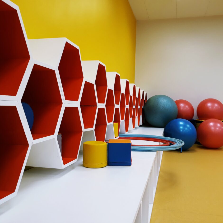 Kustību telpas aprīkojums