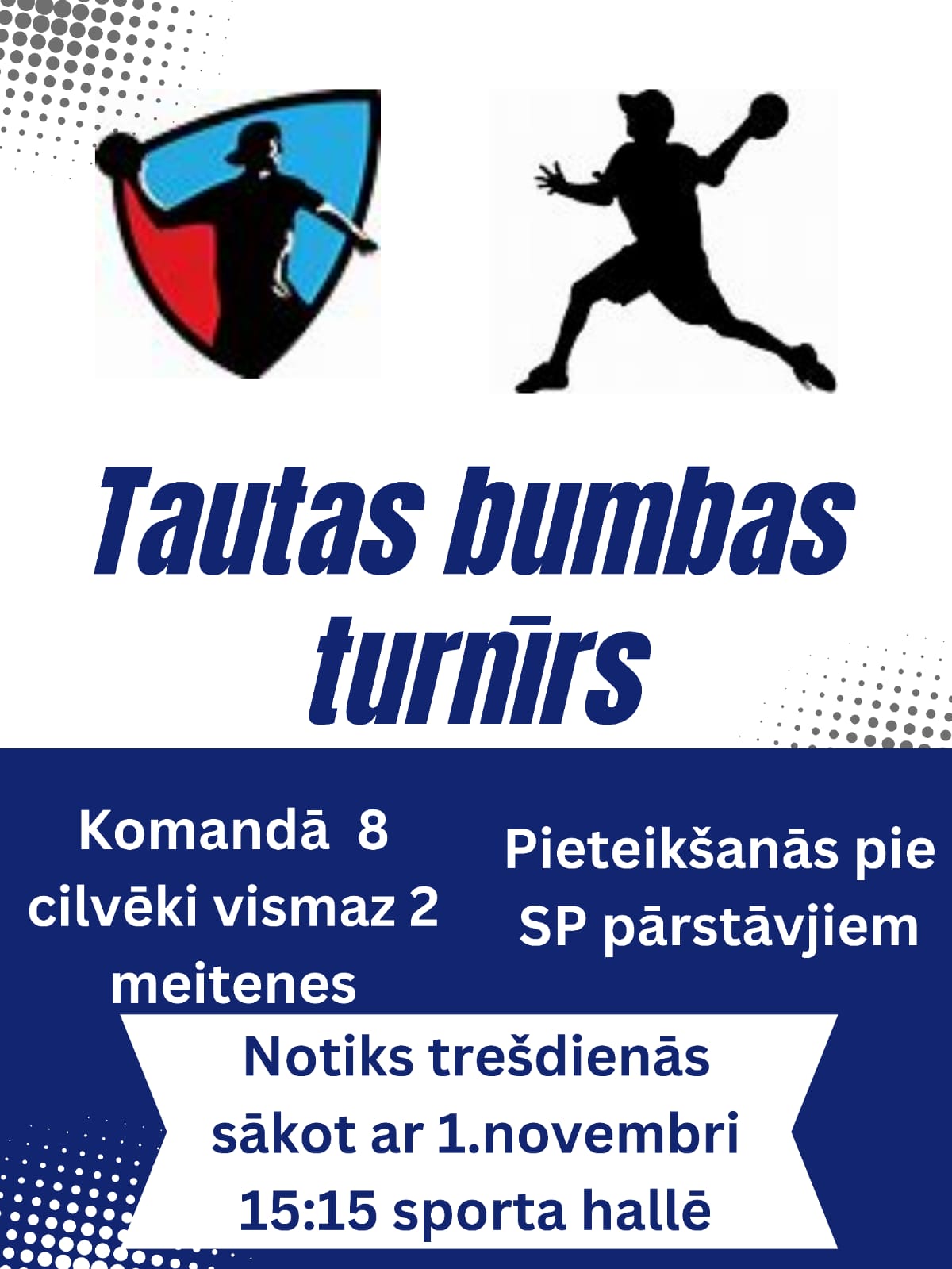 Tautas bumbas turnīra afišā: